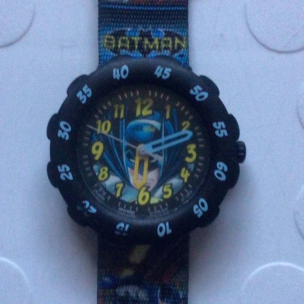 Rare DC Comics Batman Watch by Flik Flak